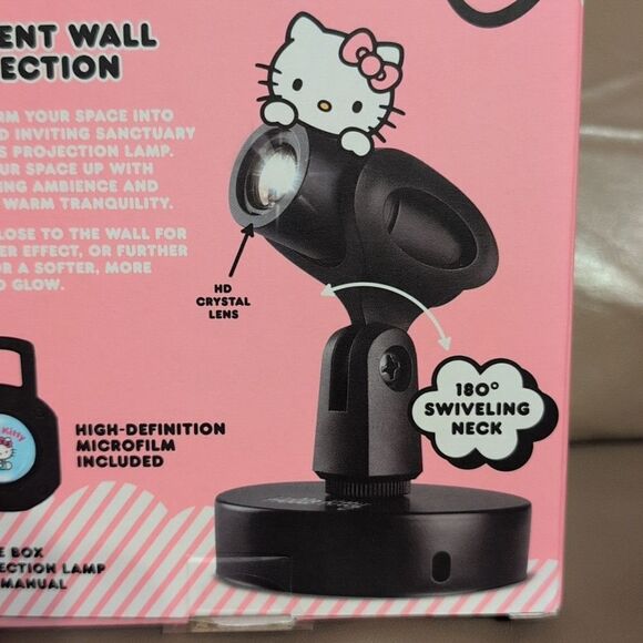Hello Kitty Ambient Wall Projector, NEW - Picture 5 of 8